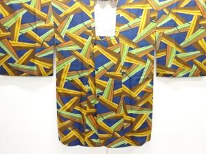 葉模様道行コート